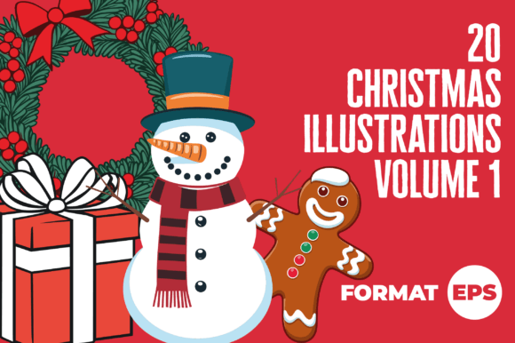 20 Christmas Illustrations Vol. 1 Review