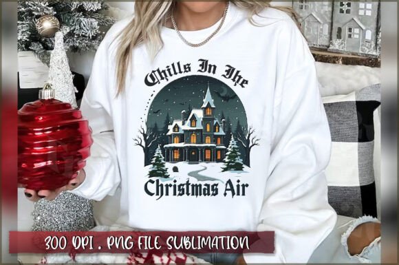 Chills in the Christmas Air Sublimation Illustrations Review