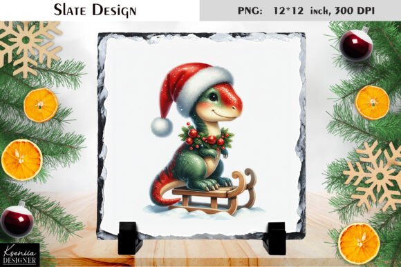 Christmas Animal with Reindeer Antler Illustrations