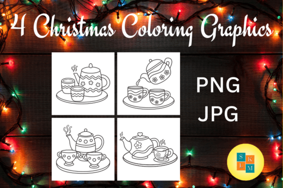 Christmas Coloring Graphics & Illustrations Review