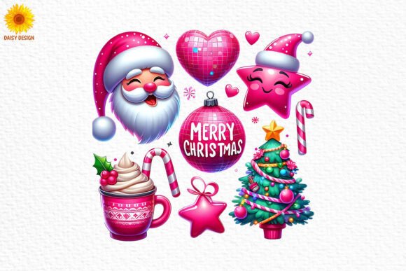 Reviewing Christmas Elements Sublimation Png Illustrations