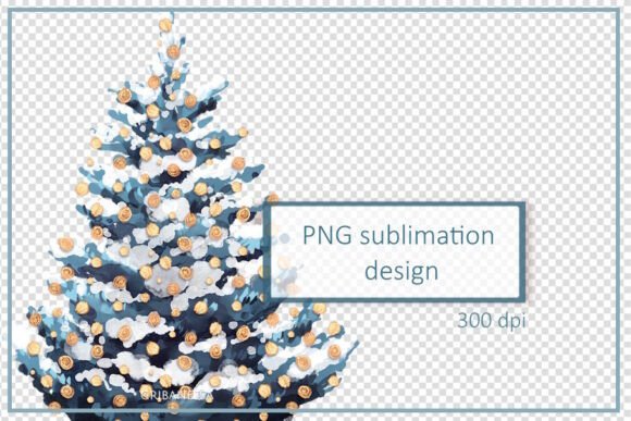 Reviewing Christmas Tree Winter PNG Sublimation Illustrations
