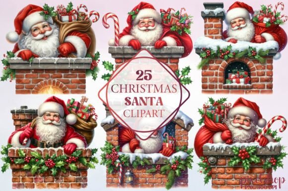 Watercolor Christmas Santa Clipart: A Designer’s Review